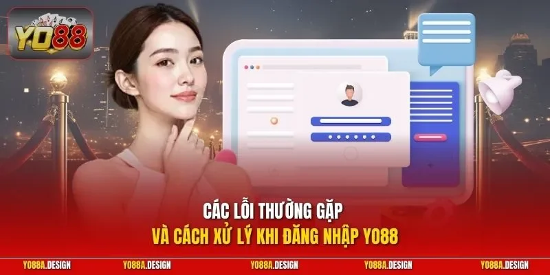 Các lỗi thường gặp và cách xử lý khi đăng nhập YO88